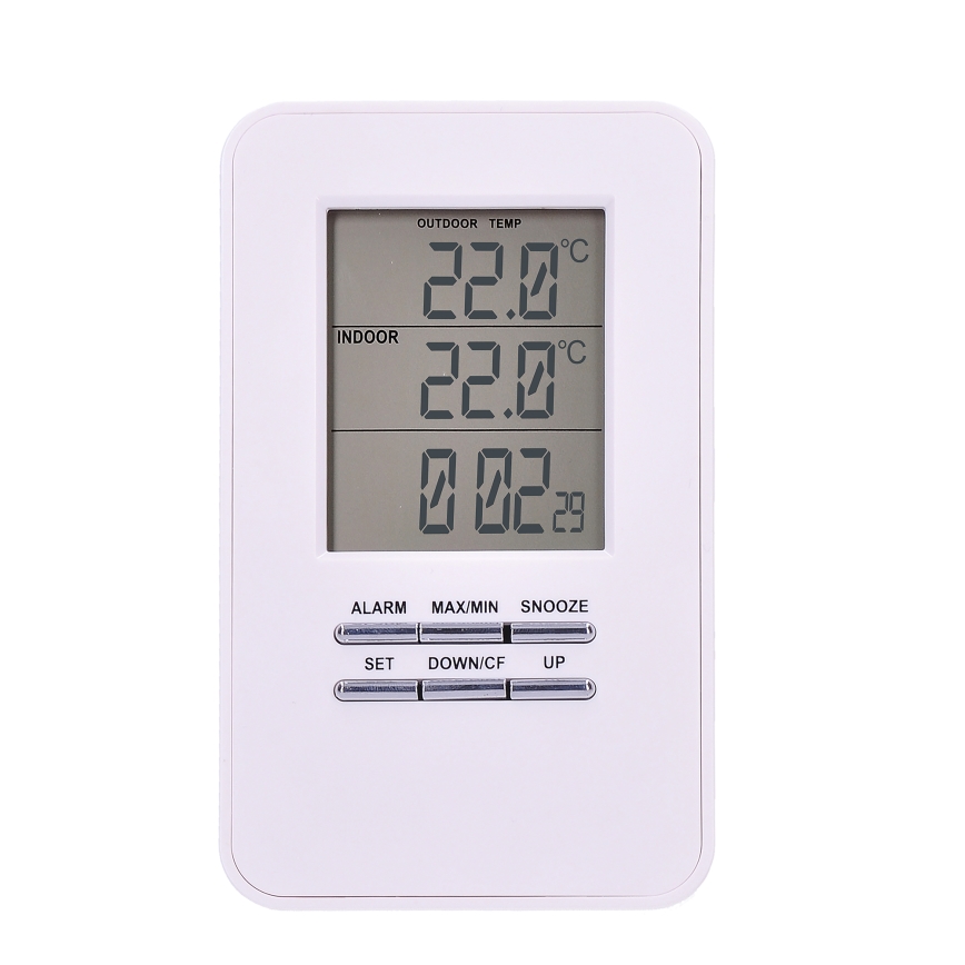 Digital thermometer with sensor 2xAAA