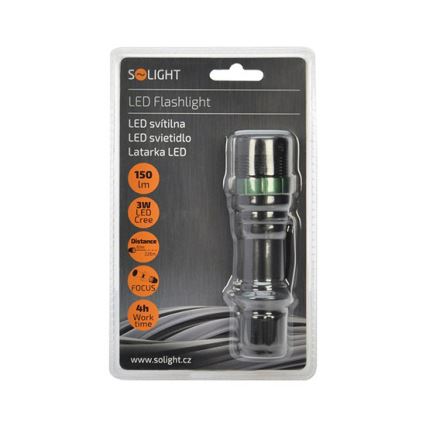 LED flashlight LED/3W/3xAAA