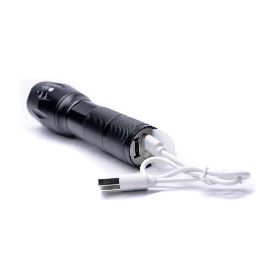 Rechargeable LED flashlight LED/Li-Ion 5V