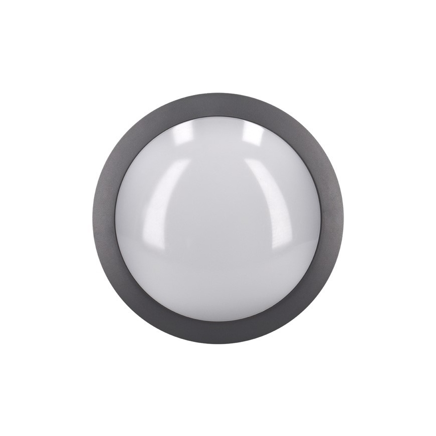 LED Outdoor ceiling light LED/13W/230V IP54 anthracite