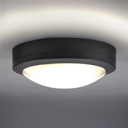 LED Outdoor ceiling light LED/13W/230V IP54 anthracite