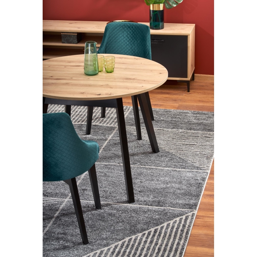 SOLINA Dining Table in Artisan Oak