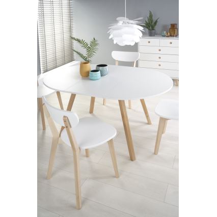 SOLINA Dining Table – White/Oak
