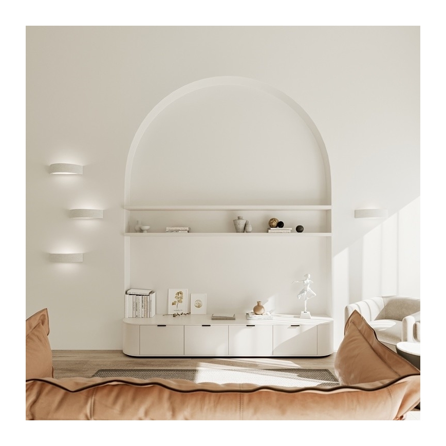 Wall light ATENA 1xE27/60W/230V 40,5 cm white