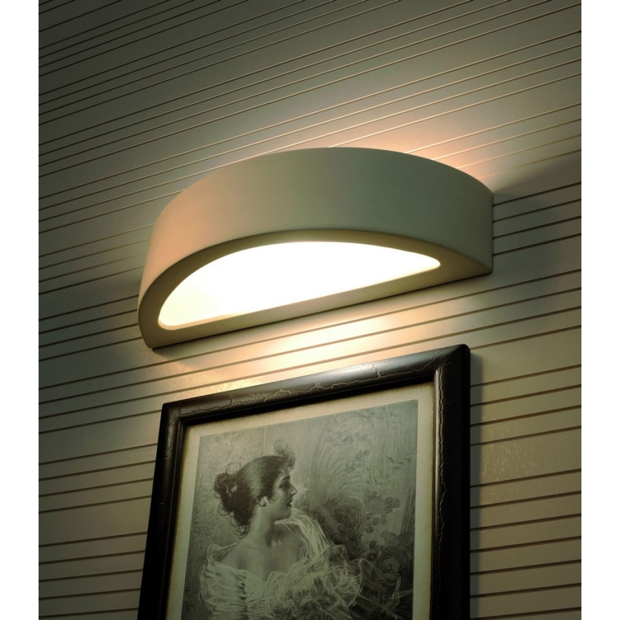 Wall light ATENA 1xE27/60W/230V 40,5 cm white