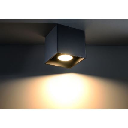 Spotlight QUAD 1 1xGU10/10W/230V black