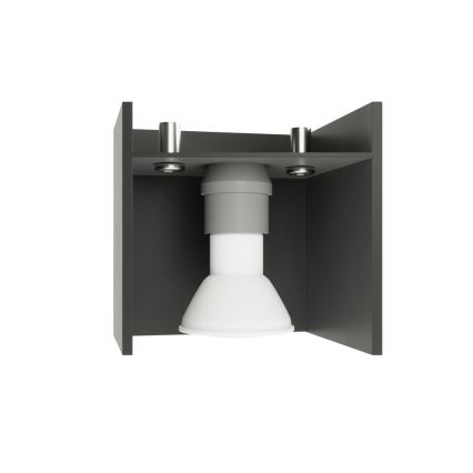 Spotlight QUAD 1 1xGU10/10W/230V grey