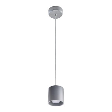 Sollux SL.0052 - Chandelier on a string ORBIS 1 1xGU10/40W/230V grey