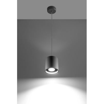 Sollux SL.0052 - Chandelier on a string ORBIS 1 1xGU10/40W/230V grey