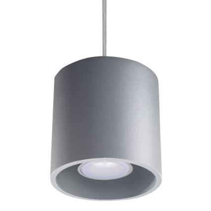 Sollux SL.0052 - Chandelier on a string ORBIS 1 1xGU10/40W/230V grey