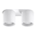 Sollux SL.0056 - Ceiling light ORBIS 2 2xGU10/40W/230V white