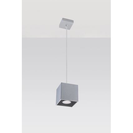 Sollux SL.0061 - Chandelier on a string QUAD 1 1xGU10/40W/230V grey