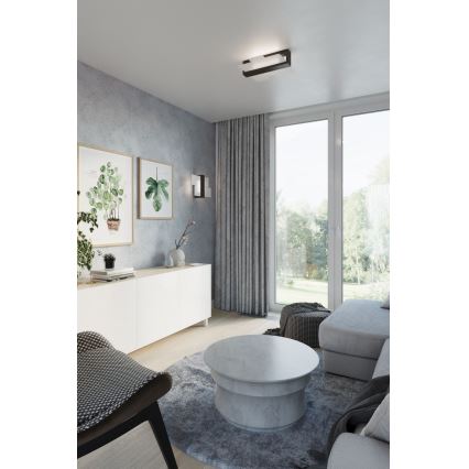 Sollux SL.0074 - Ceiling light FENIKS 2 2xE27/60W/230V wenge