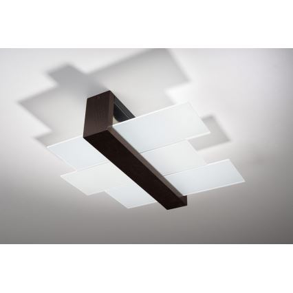 Ceiling light FENIKS 2 2xE27/60W/230V Birch/beech/wenge
