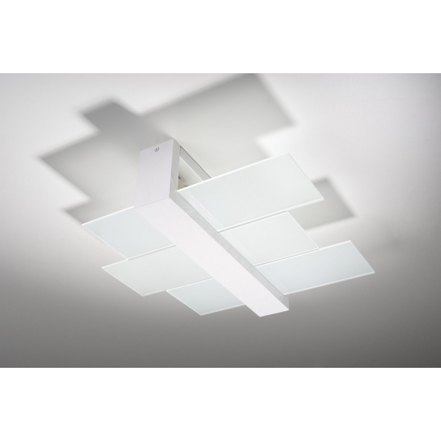 Ceiling light FENIKS 2 2xE27/60W/230V Birch/beech/white