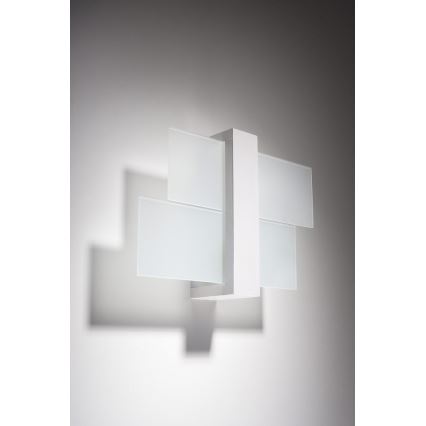 Wall light FENIKS 1 1xE27/60W/230V Birch/beech/white