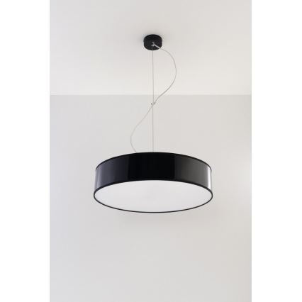 Sollux SL.0118 - Chandelier on a string ARENA 45 3xE27/60W/230V black