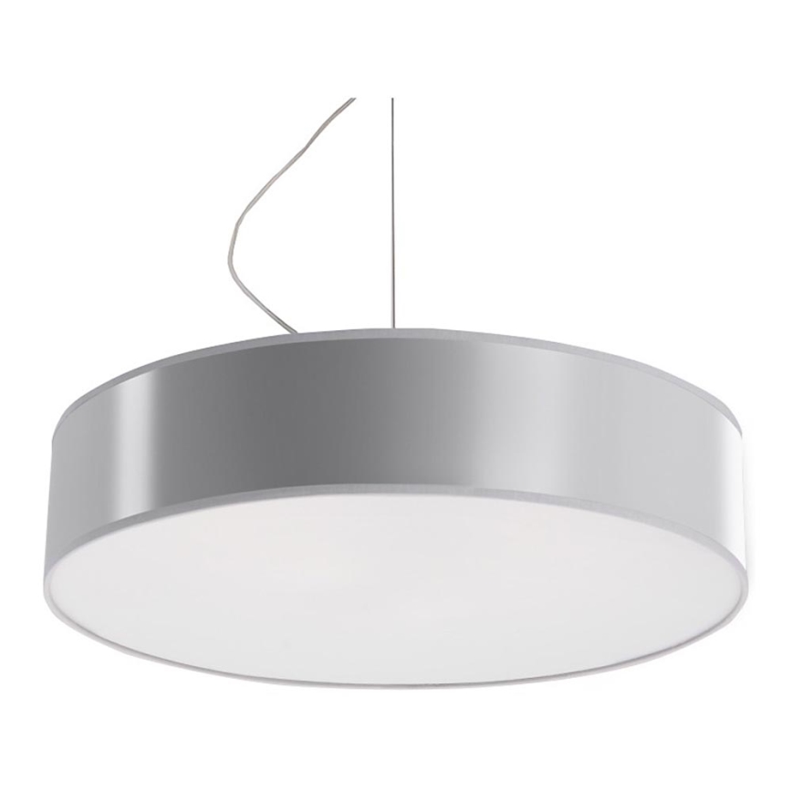 Sollux SL.0119 - Chandelier on a string ARENA 45 3xE27/60W/230V grey