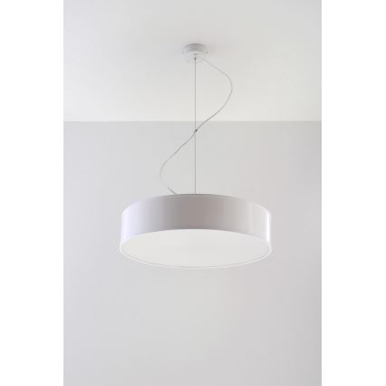 Sollux SL.0120 - Chandelier on a string ARENA 45 3xE27/60W/230V white