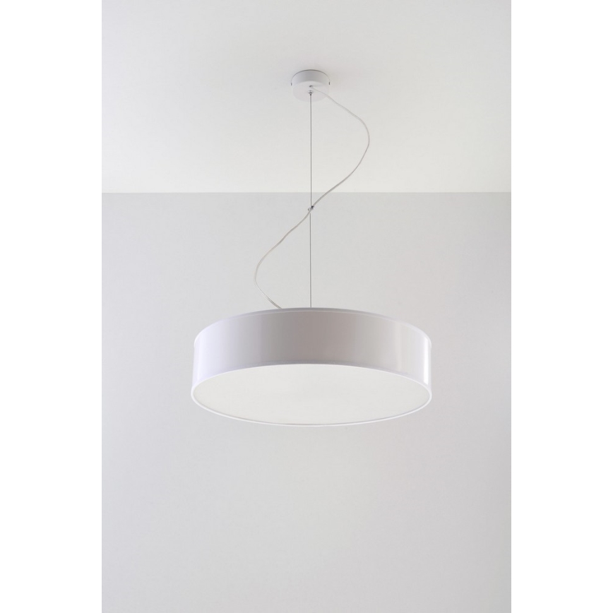 Sollux SL.0120 - Chandelier on a string ARENA 45 3xE27/60W/230V white
