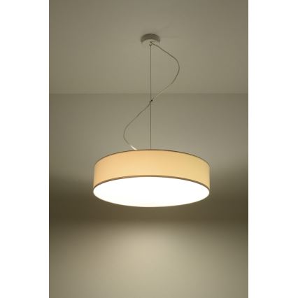 Sollux SL.0120 - Chandelier on a string ARENA 45 3xE27/60W/230V white
