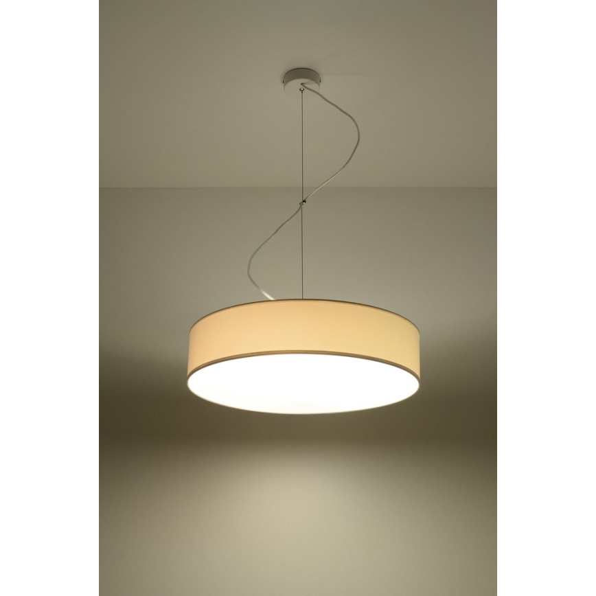 Sollux SL.0120 - Chandelier on a string ARENA 45 3xE27/60W/230V white