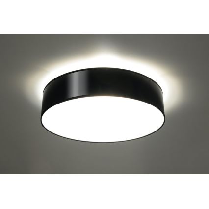 Sollux SL.0124 - Ceiling light ARENA 45 3xE27/60W/230V black