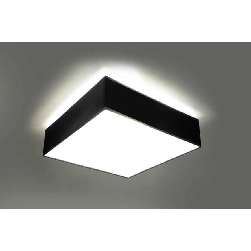 Sollux SL.0136 - Ceiling light HORUS 35 2xE27/60W/230V black
