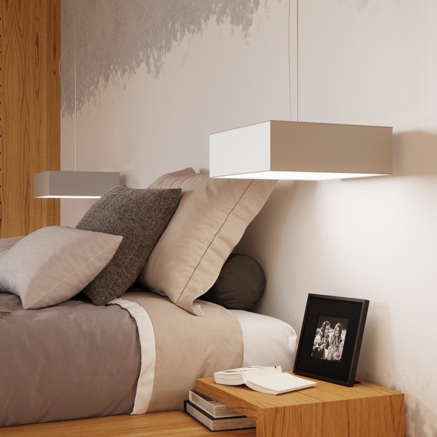 Sollux SL.0137 - Ceiling light HORUS 35 2xE27/60W/230V grey