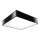 Sollux SL.0139 - Ceiling light HORUS 45 3xE27/60W/230V black