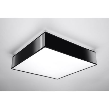 Sollux SL.0139 - Ceiling light HORUS 45 3xE27/60W/230V black