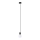 Sollux SL.0152 - Chandelier on a string EDISON 1xE27/60W/230V black