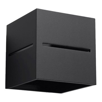 Sollux SL.0204 - Wall light LOBO 1xG9/40W/230V black