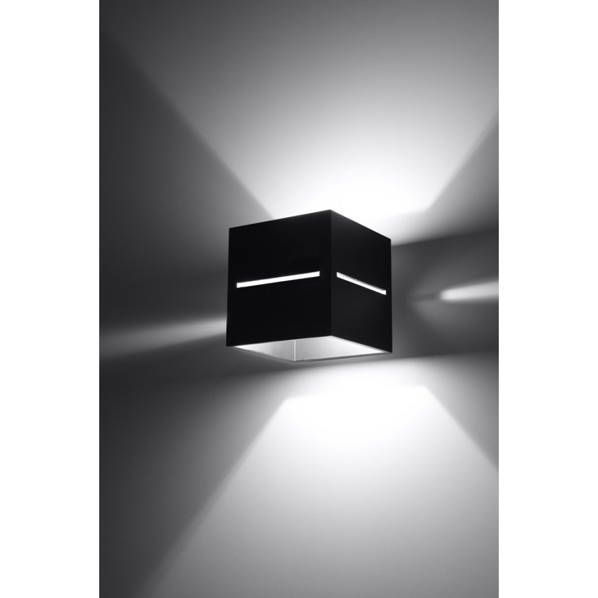 Sollux SL.0204 - Wall light LOBO 1xG9/40W/230V black
