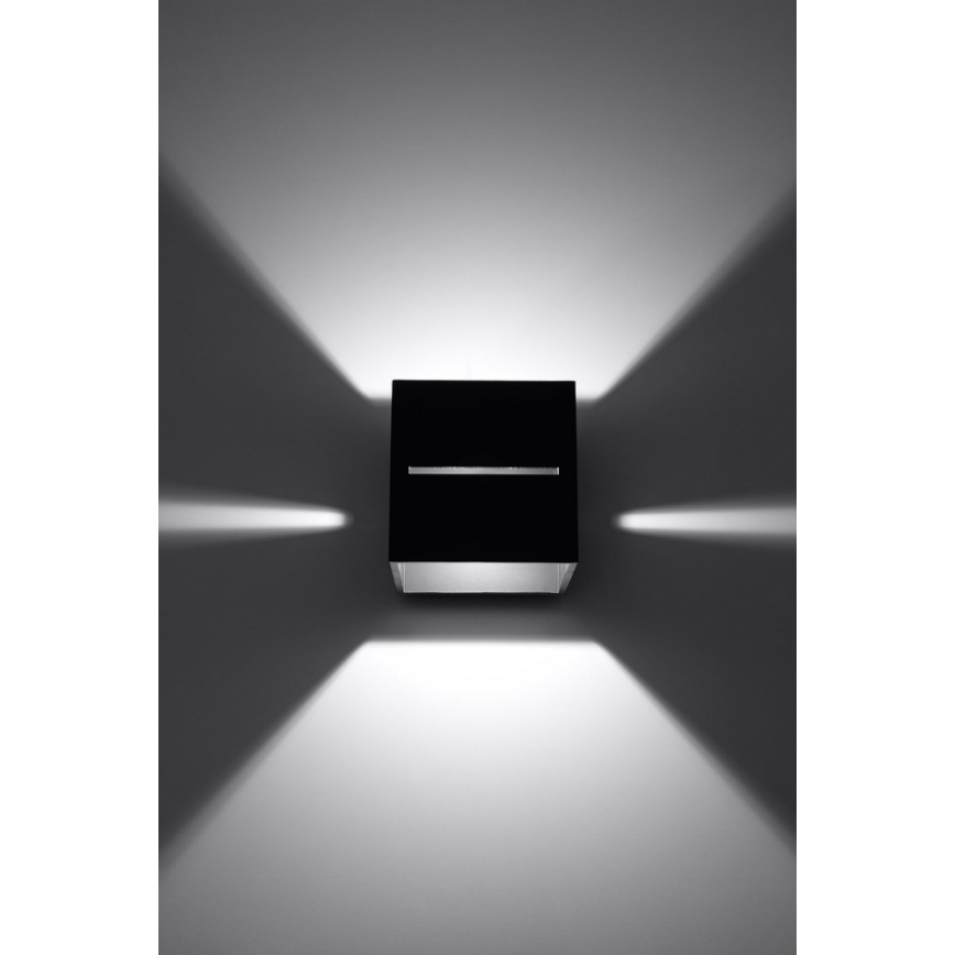 Sollux SL.0204 - Wall light LOBO 1xG9/40W/230V black