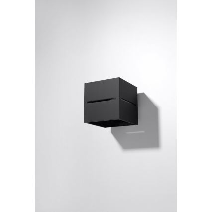 Sollux SL.0204 - Wall light LOBO 1xG9/40W/230V black