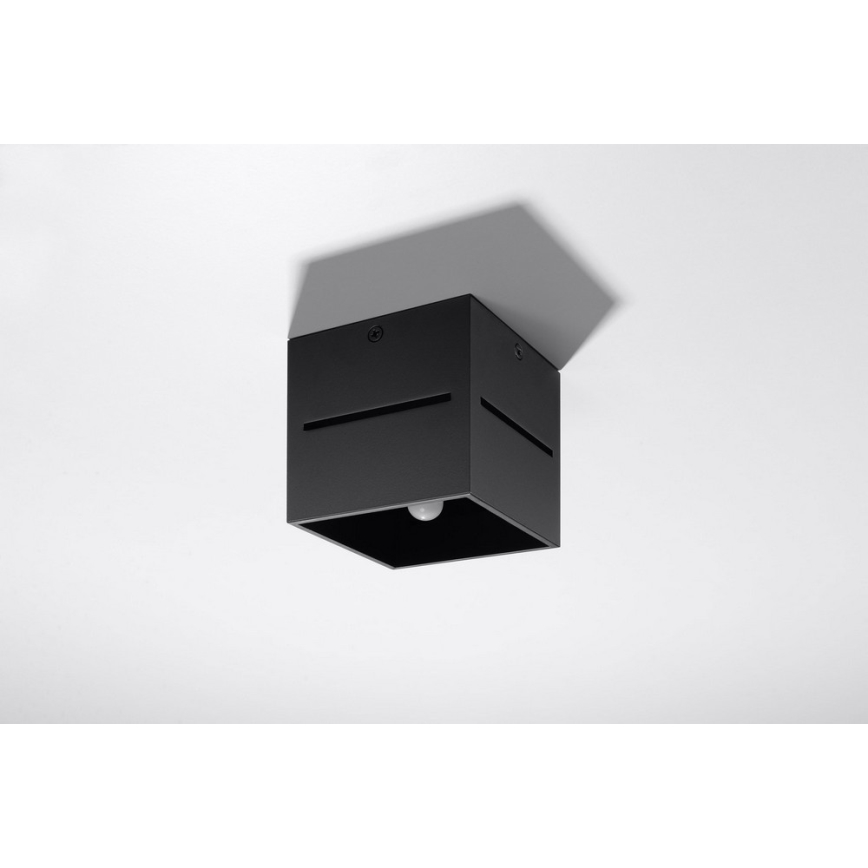 Sollux SL.0207 - Ceiling light LOBO 1xG9/40W/230V black