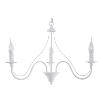 Sollux SL.0213 - Chandelier on a chain MINERWA 3 3xE14/40W/230V white