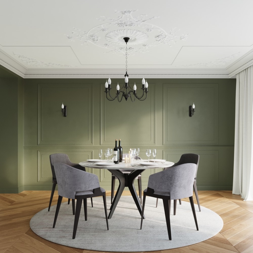 Sollux SL.0218 - Chandelier on a chain MINERWA 5 5xE14/40W/230V black