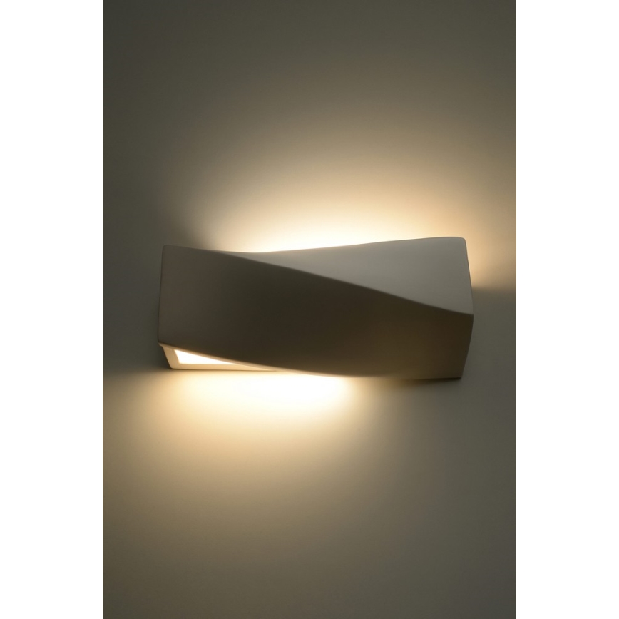 Sollux SL.0229 - Wall light SIGMA MINI 1xE27/60W/230V white