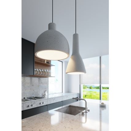 Sollux SL.0280 - Chandelier on a string EMPOLI 1xE27/15W/230V white