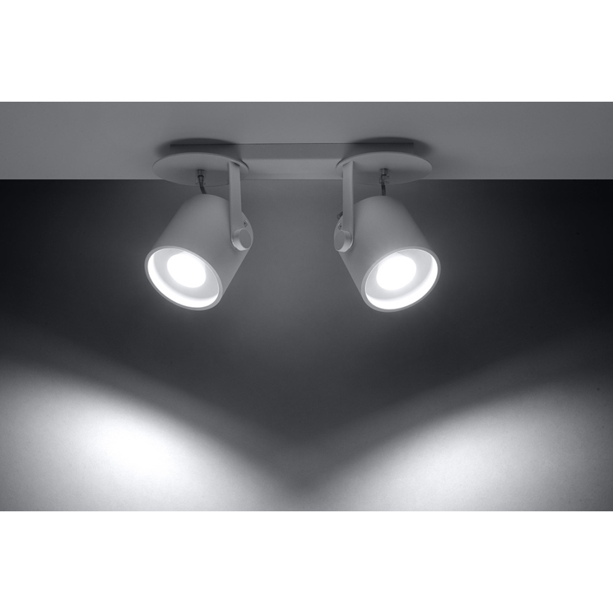 Sollux SL.0312 - Spotlight LAROSA 2 2xGU10/40W/230V white