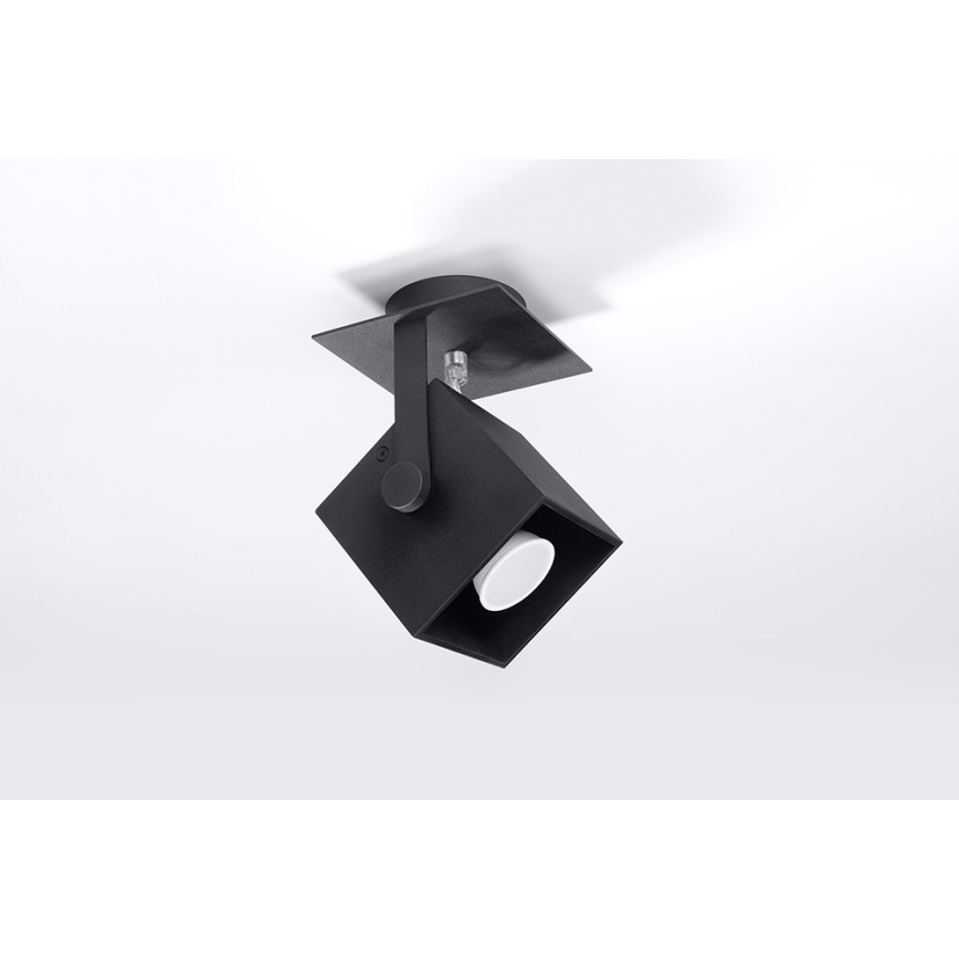 Sollux SL.0319 - Spotlight CEDRA 1 1xGU10/40W/230V black