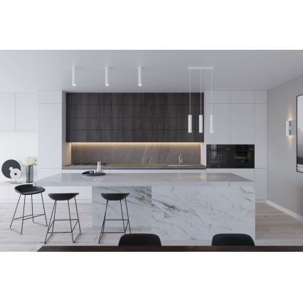 Chandelier on a string LAGOS 2 2xGU10/10W/230V white