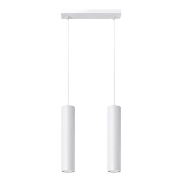Sollux SL.0324 - Chandelier on a string LAGOS 2 2xGU10/40W/230V white