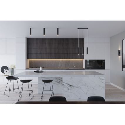 Sollux SL.0327 - Chandelier on a string LAGOS 1 1xGU10/40W/230V black