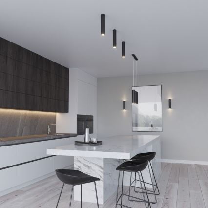 Chandelier on a string LAGOS 2 2xGU10/10W/230V black