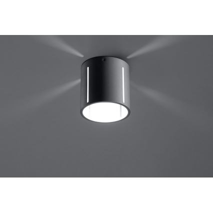Sollux SL.0357 - Ceiling light INEZ 1xG9/40W/230V grey
