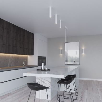 Sollux SL.0435 - Ceiling light LAGOS 1xGU10/40W/230V white