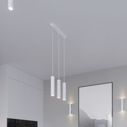 Sollux SL.0435 - Ceiling light LAGOS 1xGU10/40W/230V white